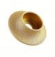 MOLA DIAMANTATA PROFILO FRANCESE X LEVIGARE SMERIGLIARE MARMO GRANITO FORO 22mm