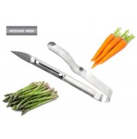 PELA VERDURE SBUCCIATORE IN ACCIAIO INOX 304 PER ASPARAGI CAROTE ZUCCHINE