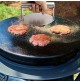 PIASTRA PRESSA HAMBURGER X SMASH BURGER IN ACCIAIO INOX DIAMETRO 14cm 