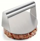 PIASTRA PRESSA HAMBURGER X SMASH BURGER IN ACCIAIO INOX DIAMETRO 14cm 