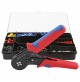 PINZA CRIMPATRICE HSC8 6-4A  X CAVI ELETTRICI + SET  TERMINALI CAPICORDA 1200 PZ