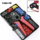 PINZA CRIMPATRICE HSC8 6-4A  X CAVI ELETTRICI + SET  TERMINALI CAPICORDA 1200 PZ