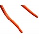 PINZA CURVA STRINGENTE X ANELLI ELASTICI SEEGER EXTRA LUNGA 300 mm ACCIAIO FORG.