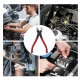 PINZA IN ACCIAIO STRINGI FASCETTE COLLARI METALLICI X TUBI  DI GOMMA  PER AUTO