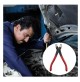 PINZA IN ACCIAIO STRINGI FASCETTE COLLARI METALLICI X TUBI  DI GOMMA  PER AUTO