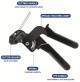 PINZA IN ACCIAIO TIRA STRINGI FASCETTE IN METALLO DI LARG 4.6 mm + 200 FASCETTE