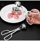 PINZA PER POLPETTE CROCCHETTE ARANCINI DIAMETRO 45 mm IN ACCIAIO CROMATO