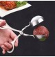 PINZA PER POLPETTE CROCCHETTE ARANCINI DIAMETRO 45 mm IN ACCIAIO CROMATO