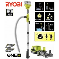 POMPA ASPIRANTE TRAVASO TELESCOPICA A BATTERIA 18V -BATTERIA 2.0 & 4.0Ah 
