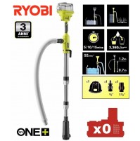 POMPA ASPIRANTE TRAVASO TELESCOPICA A BATTERIA 18V (BATTERIA ESCLUSA) 