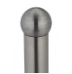 PORTA ROTOLO VERTICALE PER CARTA ALIMENTARE ASSORBENTE DA CUCINA IN ACCIAIO INOX