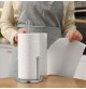 PORTA ROTOLO VERTICALE PER CARTA ALIMENTARE ASSORBENTE DA CUCINA IN ACCIAIO INOX