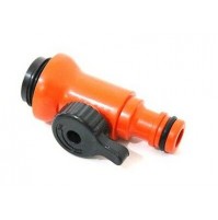 PORTAGOMMA MASCHIO 1/2 AGGANCIO RAPIDO CON RUBINETTO PER TUBO DELL'ACQUA