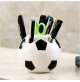 PORTAPENNE MATITE DA SCRIVANIA A FORMA DI PALLONE IN PLASTICA PORTA PENNE