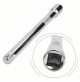 PROLUNGA X CHIAVI A BUSSOLA DA 3/8 LUNGHEZZA 125 mm IN ACCIAIO CROMATO SATINAT0