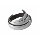 PROTEZIONI SALVA PORTIERE X AUTO SPORTELLI CROMATE ADESIVE 2 STRISCE 10 X 800 mm