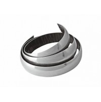 PROTEZIONI SALVA PORTIERE X AUTO SPORTELLI CROMATE ADESIVE 2 STRISCE 10 X 800 mm