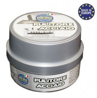 PULITORE PER OGGETTI ACCIAIO IN PASTA CON SPUGNA IN DOTAZIONE 400gr