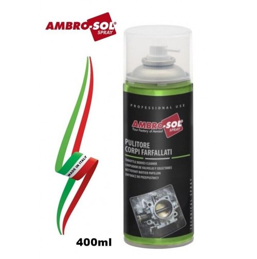 PULITORE SPRAY PER CORPI FARFALLATI E COLLETTORI DI ASPIRAZIONE 400ml  AMBRO-SOL