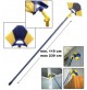RAGNATORE SCOPA TOGLI RAGNATELE A PUNTA CON MANICO ESTENSIBILE LUNG. MAX 230 cm-