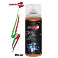 RILEVATORE DI FUGHE DI GAS METANO GPL E ARIA COMPRESSA SPRAY 400ml AMBRO-SOL