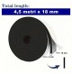 ROTOLO 18 mm X 4.5 MT DI NASTRO ADESIVO PARASPIFFERI IN SCHIUMA DI POLIETILENE