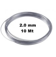 ROTOLO DI FILO DI FERRO ZINCATO 2.0 mm X 10 METRI