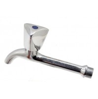 RUBINETTO CROMATO CON ATTACCO DA 1/2 POLLICE LUNGHEZZA 160 mm