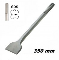 SCALPELLO CON ATTACCO SDS MAX LUNGHEZZA 350 mm E PUNTA PIATTA A PALETTA 50 mm --