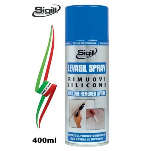 SCIOGLI RIMUOVI TOGLI SILICONE SPRAY SIGILL 100% MADE IN ITALY 400ml