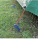 SET 10 PEZZI ATTACCO ELASTICO CON SFERA DI FISSAGGIO 27 mm CAVO 5 mm PER TELONI