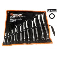 SET 12 CHIAVI POLIGONALI CON PROFILO INTERNO MULTIGRIP 6-32 mm IN ACCIAIO CR-V
