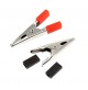 SET 12 PINZE PINZETTE A COCCODRILLO 30 mm PER CAVI FILI E COLLEGAMENTI ELETTRICI
