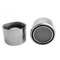 SET 2 PEZZI  AREATORE CROMATO FEMMINA COMPLETO DI FILTRO PER RUBINETTO 