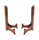 SET 2 PEZZI SUPPORTI SUPPORTO REGGI PORTA PIATTI DA CM 20 X 10 IN LEGNO LACCATO