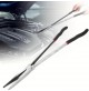 SET 2 PINZE EXTRA LUNGHE 410 mm BECCHI FINI DRITTI E CURVI 25°  ACCIAIO FORGIATO