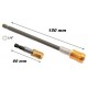 SET 2 PZ ASTA PROLUNGA MAGNETICA X INSERTI CACCIAVITE X TRAPANO AVVITATORE
