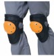 SET 2 PZ GINOCCHIERA DA LAVORO IN NEOPRENE/GEL E CONCHIGLIA DI RINFORZO PLASTICA