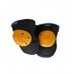 SET 2 PZ GINOCCHIERA DA LAVORO IN NEOPRENE/GEL E CONCHIGLIA DI RINFORZO PLASTICA