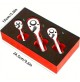 SET 3 CHIAVI A CRICCHETTO MANICO CORTO 1/2 - 3/8 - 1/4 IN ACCIAO FORGIATO CROMAT