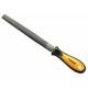 SET 3 LIME ASSORTITE PIATTA TONDA SEMITONDA PER FERRO E METALLO LUNGHEZZA 200 mm