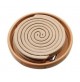 SET 3 PEZZI CONTENITORE IN TERRACOTTA COCCIO PER SPIRALI ZANZARE + 10 RICARICHE