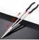 SET 3 PINZE EXTRA LUNGHE 410 mm BECCHI FINI DRITTI E CURVI 25°  ACCIAIO FORGIATO