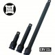 SET 3 PROLUNGHE PER CHIAVI A BUSSOLA AD IMPATTO DA 1/2 IN ACCIAO CHROME VANADIUM