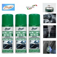 SET 3 PZ IGIENIZZANTE SPRAY MONOUSO X ABITACOLI DI AUTO E AMBIENTI CHIUSI 200ml