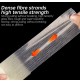 SET 3 ROTOLI NASTRO ADESIVO TRASPARENTE RINFORZATO CON FIBRA DI VETRO 20mm X 45m