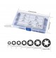 SET 340 RONDELLE ASSORTITE DI BLOCCAGGIO CON DENTI INTERNI IN ACCIAIO M3 - M12