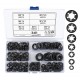 SET 340 RONDELLE ASSORTITE DI BLOCCAGGIO CON DENTI INTERNI IN ACCIAIO M3 - M12