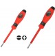 SET 4 CACCIAVITI GIRAVITI CERCAFASE ISOLATI PUNTA TAGLIO E CROCE MAGNETICA