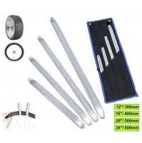 SET 4 PEZZI LEVA SMONTA GOMME 300 - 600 mm IN ACCIAIO FORGIATO SMONTAGOMME